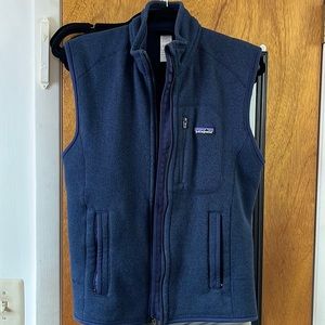 Patagonia Navy Better Sweater Vest size Medium Men
